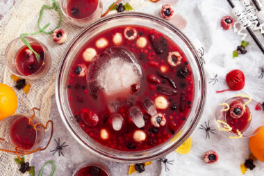 Alkoholfreie Halloweenbowle
