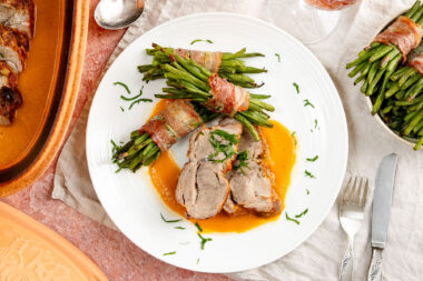 Schweinebraten aus dem Römertopf