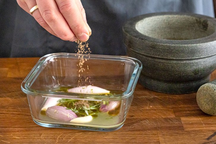 Marinade würzen