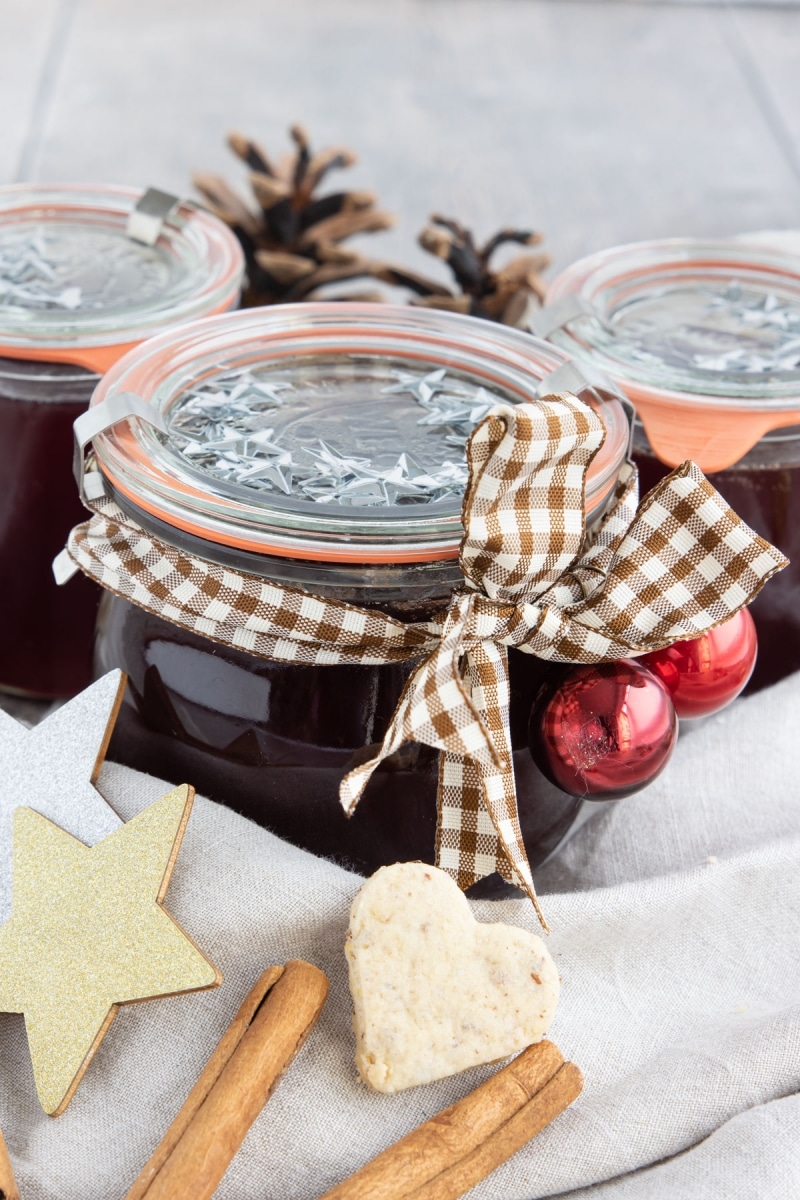 Schnelles Glühweingelee mit Orangensaft Rezept eat.de