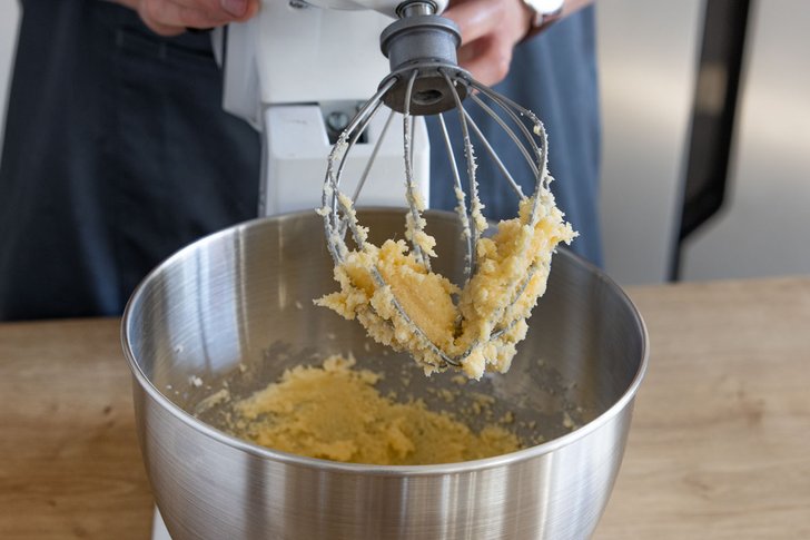 Butter schaumig schlagen