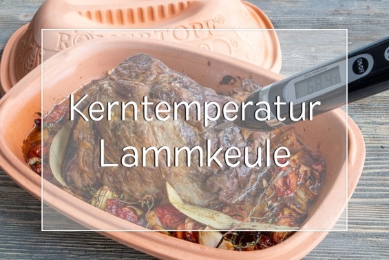 Kerntemperatur Lammkeule