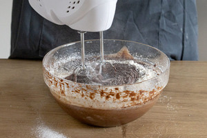 Lavacake Teig verrühren