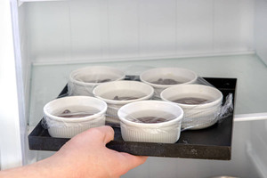 Lavacake kühlen