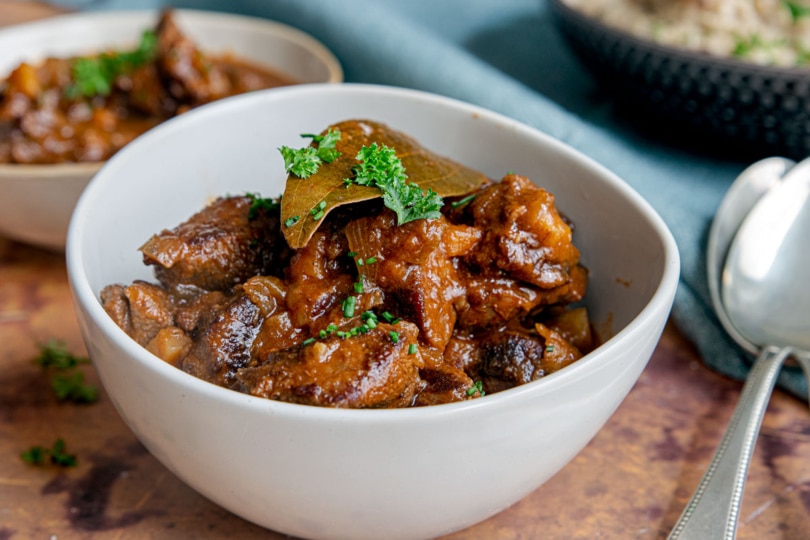Wildschweingulasch nach Omas Rezept