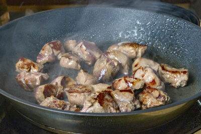 Wildschwein braten