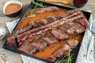 Rehrücken im Ganzen braten nach Omas Rezept