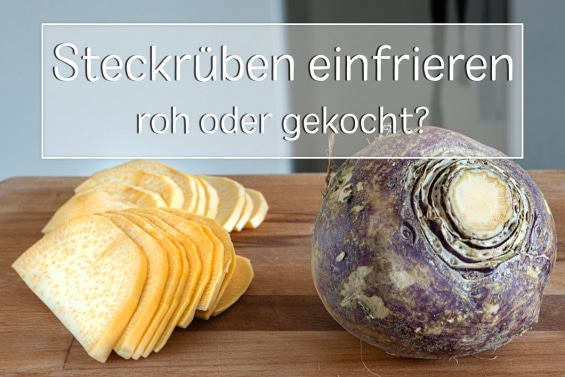 Steckrüben einfrieren - Titel