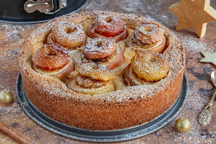 Bratapfelkuchen