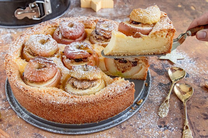 Bratapfelkuchen