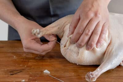 Gans verschließen
