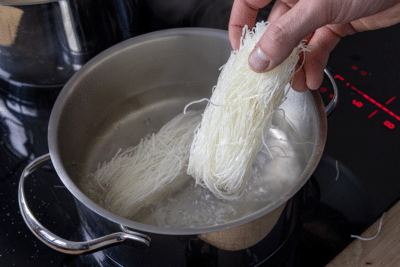 Glasnudeln kochen