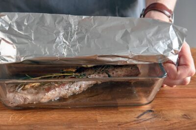 Lammlachs ruhen lassen