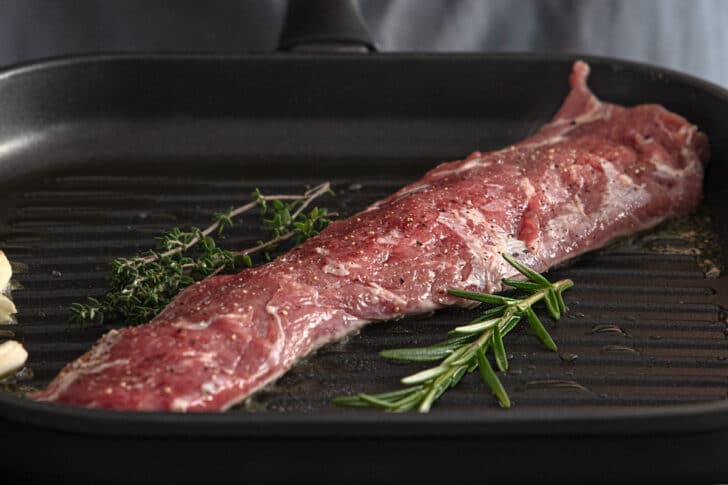Lammlachse braten