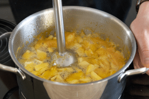Mangomarmelade pürieren