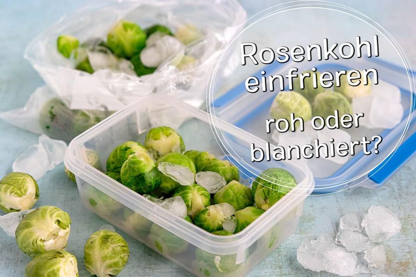 Rosenkohl einfrieren