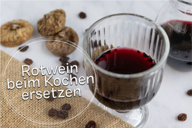 Rotwein ersetzen