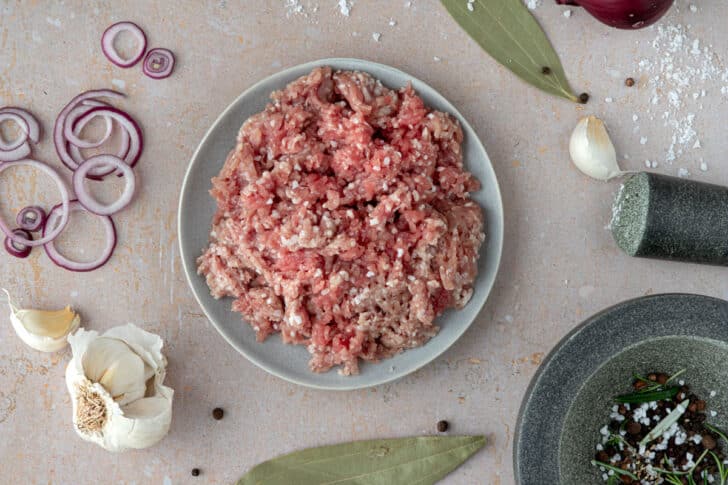 Hackfleisch Schwein