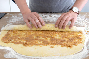 Wickelklöße aufrollen
