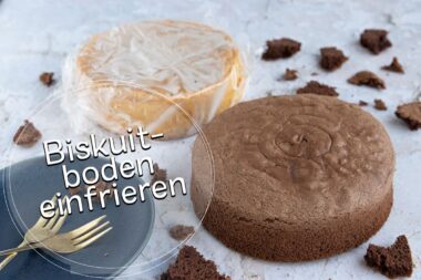 Biskuitboden einfrieren