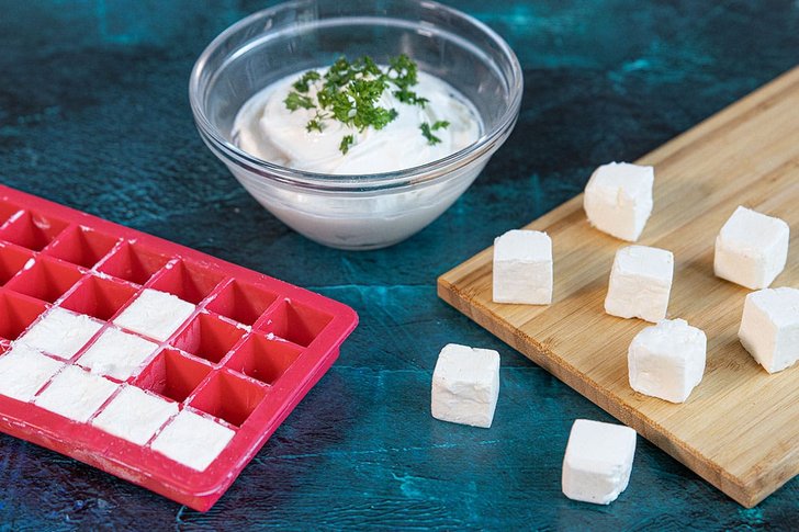 Frischkäse einfrieren