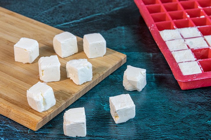 Frischkäse einfrieren