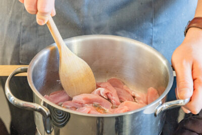 Schweinefilet anbraten