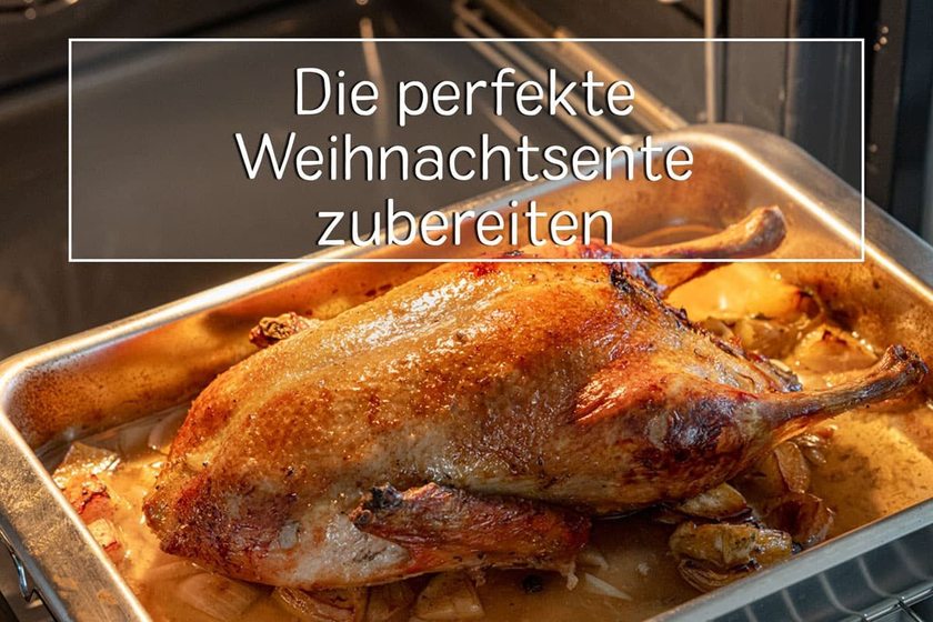 Weihnachtsente zubereiten