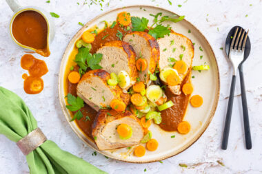 Schweinerücken im Bratschlauch