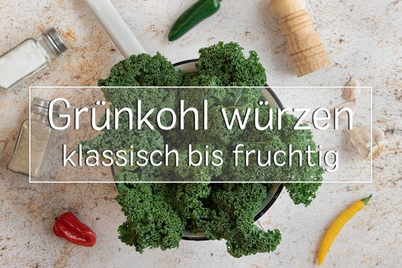 Grünkohl würzen - Titel