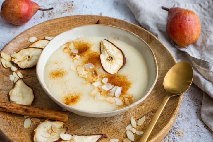 Süße Birnensuppe
