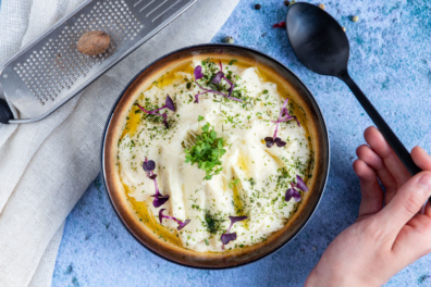 Blumenkohlpüree Vegan & Low Carb