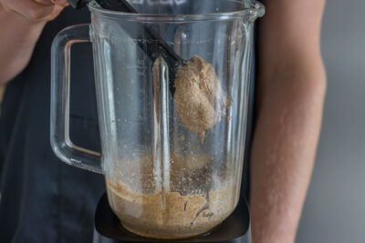 Cremiges Mandelmus im Mixer