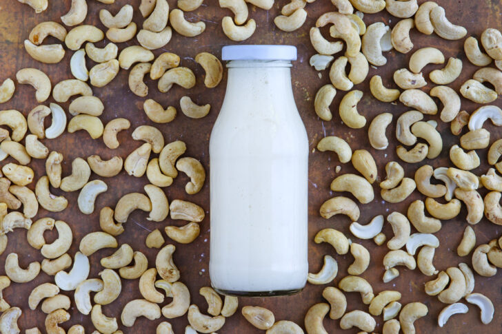 Vegane Cashewsahne