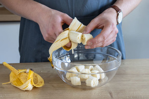 Banane dazugeben