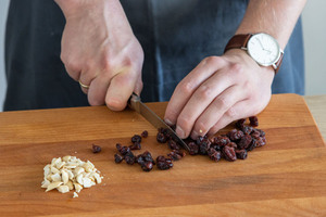 Cranberries grob hacken