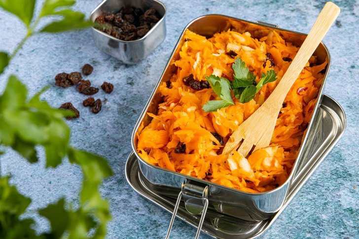 Karottensalat mit Apfel