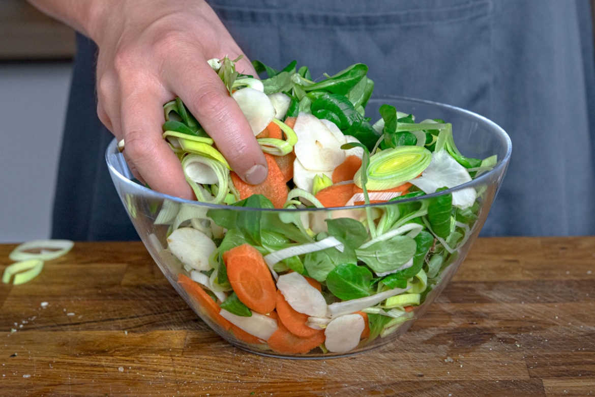 Roher Topinambur-Salat Mit Erdnüssen | Rezept