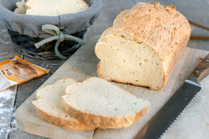 Weißbrot mit Backpulver