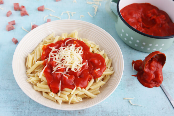 DDR-Tomatensoße mit Ketchup