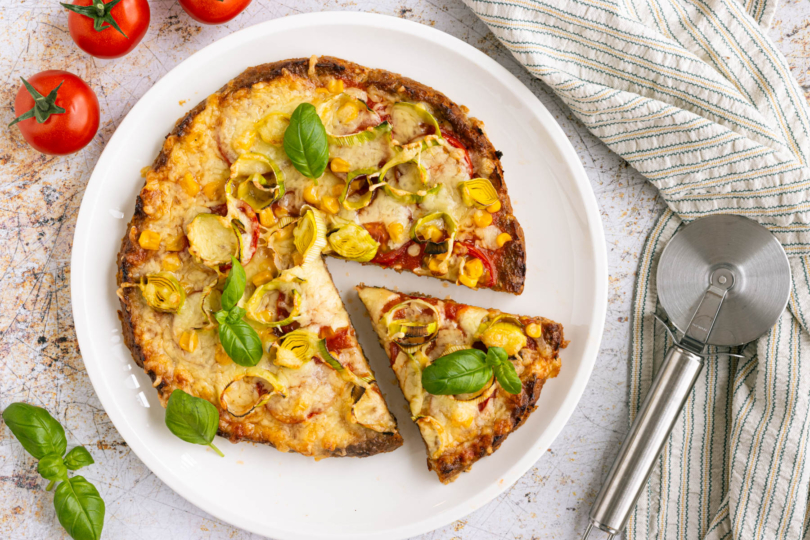 Hackfleischpizza ohne Boden