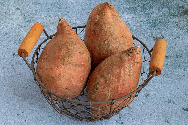 Süßkartoffeln lagern