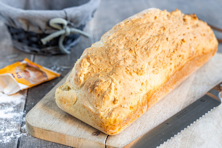 Weißbrot mit Backpulver