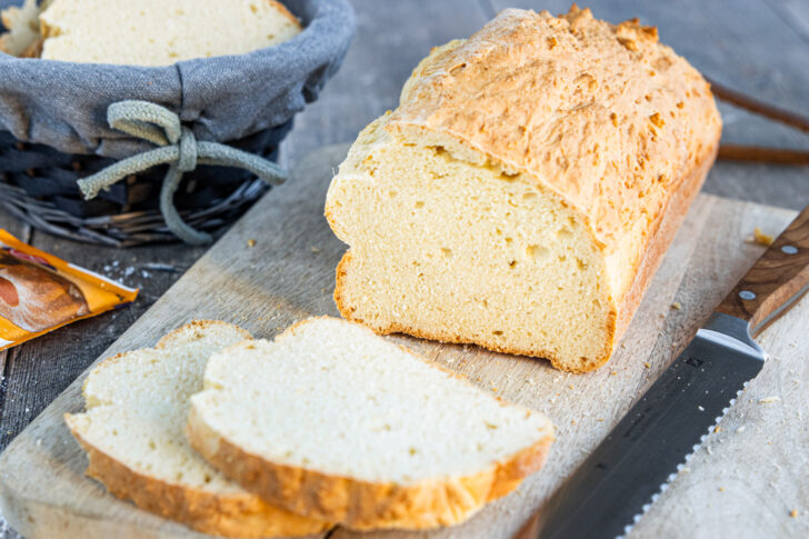 Weißbrot mit Backpulver backen