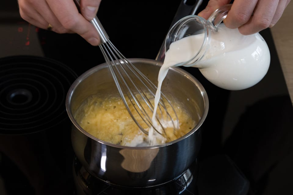 Béchamelkartoffeln mit Speck | DDR-Rezept