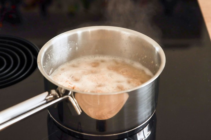 Haferflocken kochen