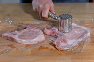 Fleisch klopfen