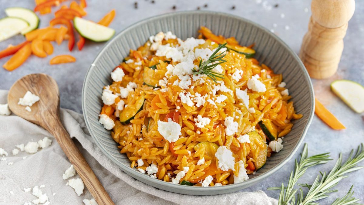 Kritharaki - Griechische Nudeln Rezept