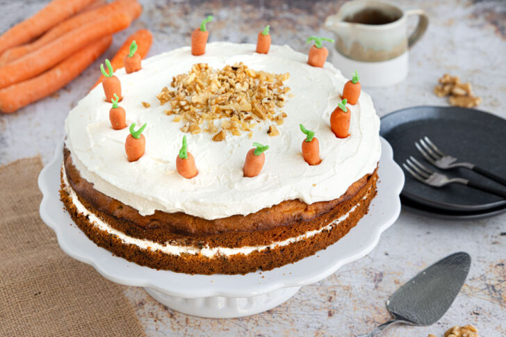 Möhrentorte mit Schmandcreme