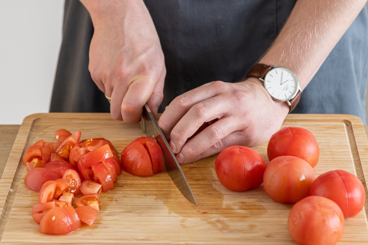 Tomatensauce kochen und haltbar machen